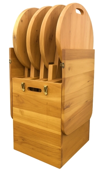 FOLDING STOOL SET WITH T TABLE