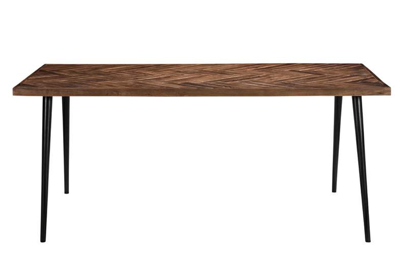 Iron Wooden Dining Table